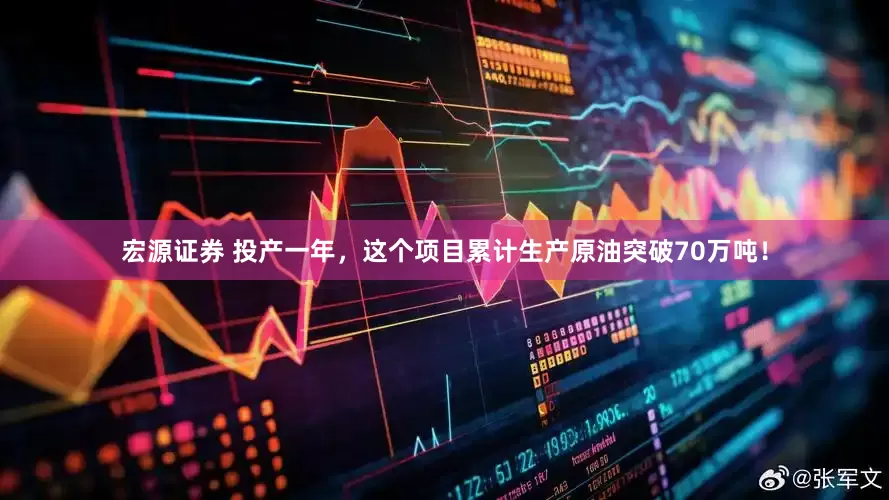 宏源证券 投产一年，这个项目累计生产原油突破70万吨！